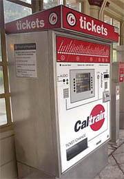 Caltrain TVM